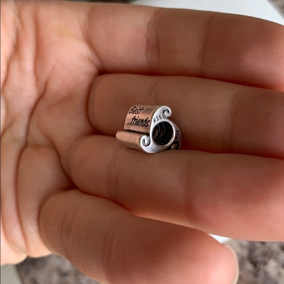Pandora Best Friend Scroll Charm - Picture 5 of 6